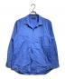 COMME des GARCONS HOMME PLUS（コムデギャルソンオムプリュス）の古着「ギミックジップアップシャツ/Gimmick Zip-Up Shirt」｜ブルー