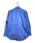 COMME des GARCONS HOMME PLUS (コムデギャルソンオムプリュス) ギミックジップアップシャツ/Gimmick Zip-Up Shirt ブルー サイズ:－：20000円