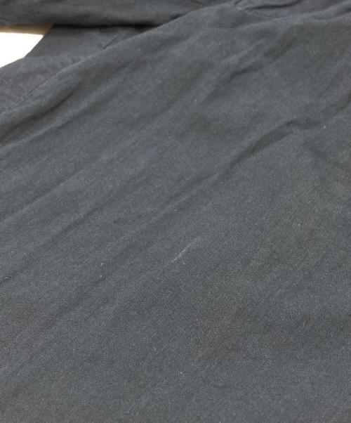 COMME des GARCONS HOMME（コムデギャルソン オム）COMME des GARCONS HOMME (コムデギャルソン オム) コットンタックスラックス/ Cotton Tucked Slacks ブラック サイズ:Lの古着・服飾アイテム