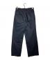 COMME des GARCONS HOMME (コムデギャルソン オム) コットンタックスラックス/ Cotton Tucked Slacks ブラック サイズ:L：18000円