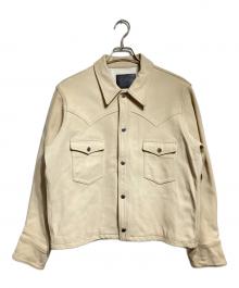 the letters（レターズ）の古着「WESTERN SHORT GOAT SKIN JACKET」｜アイボリー