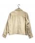 The Letters (レターズ) WESTERN SHORT GOAT SKIN JACKET アイボリー サイズ:M：45000円