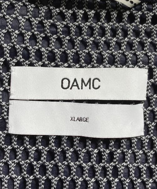 OAMC（オーエーエムシー）OAMC (オーエーエムシー) 裏地メッシュナイロンブルゾン/Mesh-lined nylon blouson ネイビー サイズ:XLの古着・服飾アイテム