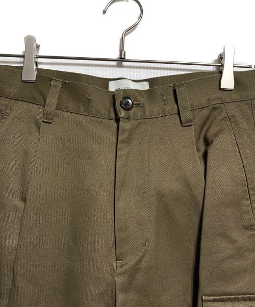 BLAYMORE（ブレイモア）BLAYMORE (ブレイモア) String Cord Cargo Pants/ドローストリング・カーゴパンツ オリーブ サイズ:1の古着・服飾アイテム