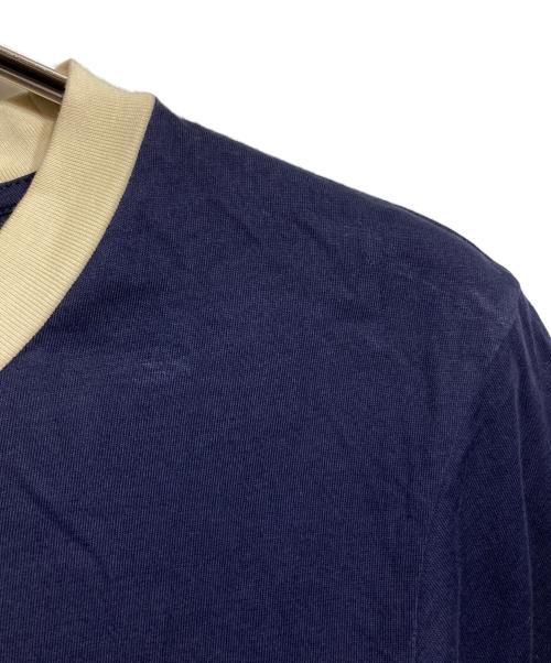MARNI（マルニ）MARNI (マルニ) 半袖コットンTシャツ/Short-sleeve cotton T-shirt ネイビー サイズ:48の古着・服飾アイテム