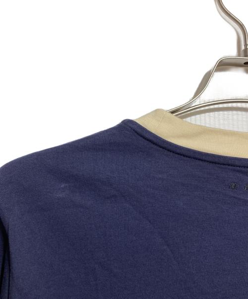 MARNI（マルニ）MARNI (マルニ) 半袖コットンTシャツ/Short-sleeve cotton T-shirt ネイビー サイズ:48の古着・服飾アイテム