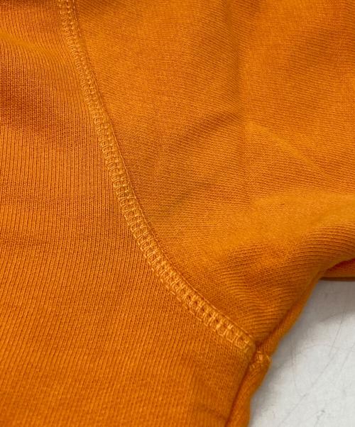 DRIES VAN NOTEN（ドリスヴァンノッテン）DRIES VAN NOTEN (ドリスヴァンノッテン) オーバーサイズ クルーネック スウェットトレーナー/Oversized Crewneck Sweatshirt オレンジ サイズ:Lの古着・服飾アイテム