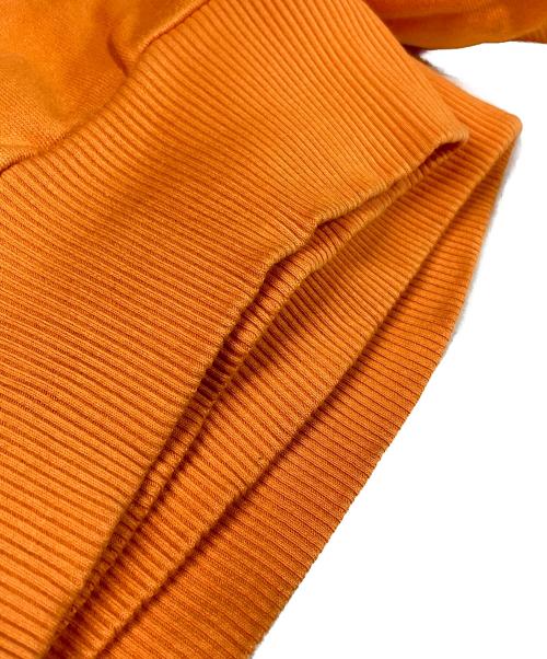 DRIES VAN NOTEN（ドリスヴァンノッテン）DRIES VAN NOTEN (ドリスヴァンノッテン) オーバーサイズ クルーネック スウェットトレーナー/Oversized Crewneck Sweatshirt オレンジ サイズ:Lの古着・服飾アイテム