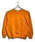 DRIES VAN NOTEN（ドリスヴァンノッテン）の古着「オーバーサイズ クルーネック スウェットトレーナー/Oversized Crewneck Sweatshirt」｜オレンジ