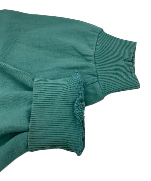 DRIES VAN NOTEN（ドリスヴァンノッテン）DRIES VAN NOTEN (ドリスヴァンノッテン) オーバーサイズ クルーネック スウェットトレーナー/Oversized Crewneck Sweatshirt エメラルドグリーン サイズ:Mの古着・服飾アイテム