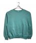 DRIES VAN NOTEN（ドリスヴァンノッテン）の古着「オーバーサイズ クルーネック スウェットトレーナー/Oversized Crewneck Sweatshirt」｜エメラルドグリーン