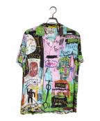 WACKO MARIA×Jean-Michel Basquiatワコマリア×ジャン ミシェル バスキア）の古着「バスキアアロハシャツ」｜マルチカラー