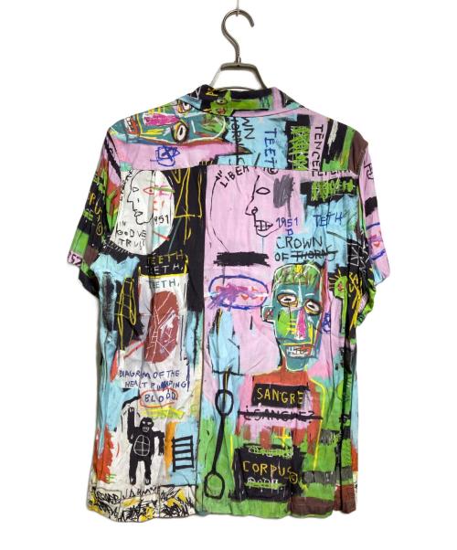 WACKO MARIA（ワコマリア）WACKO MARIA (ワコマリア) Jean-Michel Basquiat (ジャン ミシェル バスキア) バスキアアロハシャツ マルチカラー サイズ:Mの古着・服飾アイテム