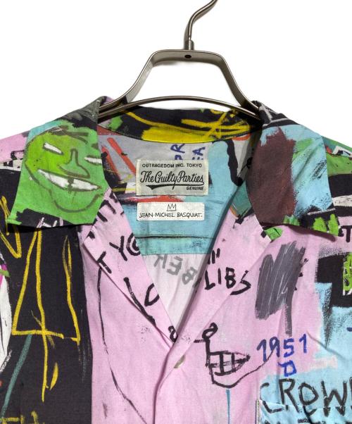 WACKO MARIA（ワコマリア）WACKO MARIA (ワコマリア) Jean-Michel Basquiat (ジャン ミシェル バスキア) バスキアアロハシャツ マルチカラー サイズ:Mの古着・服飾アイテム