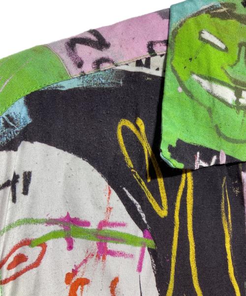 WACKO MARIA（ワコマリア）WACKO MARIA (ワコマリア) Jean-Michel Basquiat (ジャン ミシェル バスキア) バスキアアロハシャツ マルチカラー サイズ:Mの古着・服飾アイテム