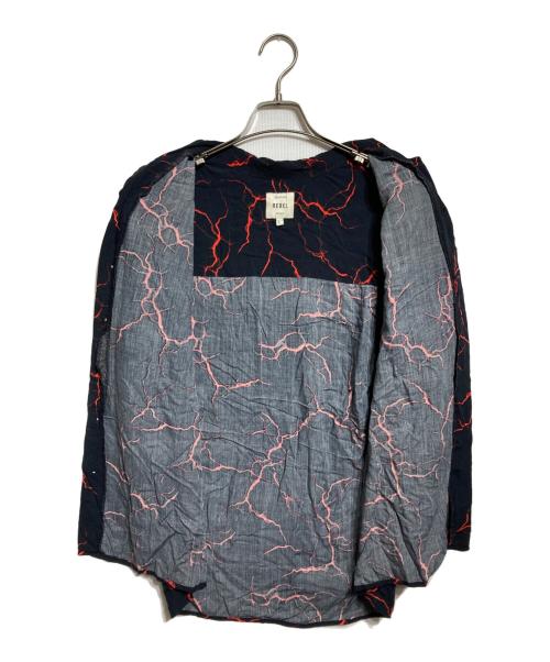 REDEFINED REBEL（リデファインド・レベル）REDEFINED REBEL (リデファインド・レベル) RRLucas Shirt/半袖シャツ ブラック サイズ:Lの古着・服飾アイテム