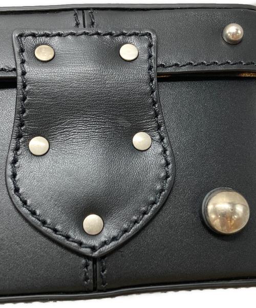 Saint Laurent Paris（サンローランパリ）Saint Laurent Paris (サンローランパリ) ミカボックス/Mika Box ブラック×レオパードの古着・服飾アイテム
