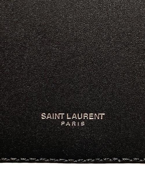 Saint Laurent Paris（サンローランパリ）Saint Laurent Paris (サンローランパリ) ミカボックス/Mika Box ブラック×レオパードの古着・服飾アイテム