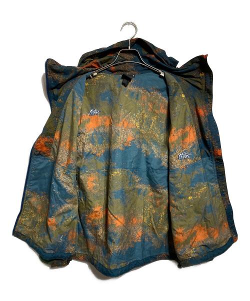 THE NORTH FACE（ザ ノース フェイス）THE NORTH FACE (ザ ノース フェイス) コンパクトジャケット/Compact Jacket ブルー×オレンジ サイズ:Mの古着・服飾アイテム