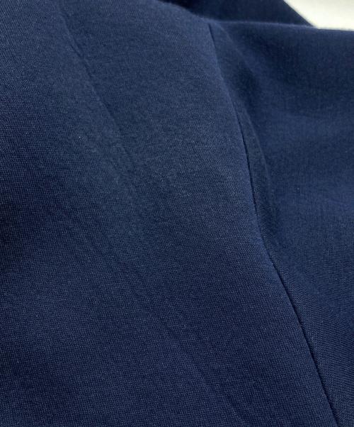 agnes b homme（アニエスベーオム）agnes b homme (アニエスベーオム) スウェットスタジャン/Sweatshirt-style varsity jacket ネイビー サイズ:2の古着・服飾アイテム