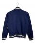agnes b homme (アニエスベーオム) スウェットスタジャン/Sweatshirt-style varsity jacket ネイビー サイズ:2：8000円