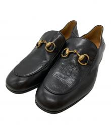 GUCCI（グッチ）の古着「ホースビットローファー/Horsebit loafers」｜ブラック