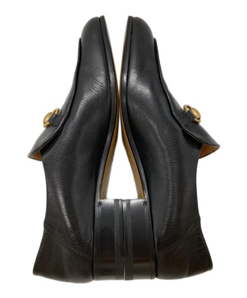 GUCCI（グッチ）GUCCI (グッチ) ホースビットローファー/Horsebit loafers ブラック サイズ:6の古着・服飾アイテム