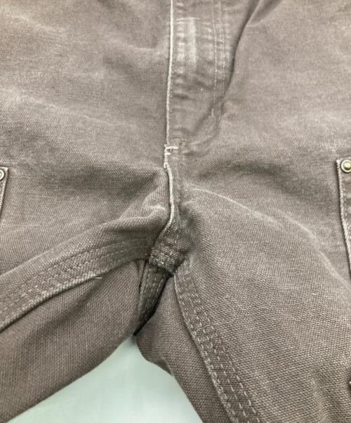 CarHartt（カーハート）CarHartt (カーハート) ダブルニーダックパンツ ブラウン サイズ: W34×L32の古着・服飾アイテム