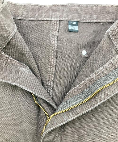 CarHartt（カーハート）CarHartt (カーハート) ダブルニーダックパンツ ブラウン サイズ: W34×L32の古着・服飾アイテム