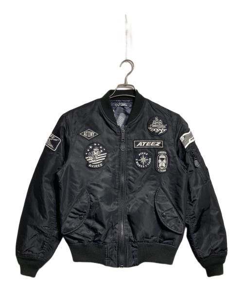 AVIREX（アヴィレックス）AVIREX (アヴィレックス) リバーシブルフライトジャケット ブラック サイズ:Mの古着・服飾アイテム