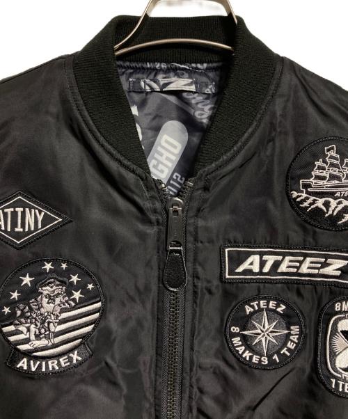 AVIREX（アヴィレックス）AVIREX (アヴィレックス) リバーシブルフライトジャケット ブラック サイズ:Mの古着・服飾アイテム