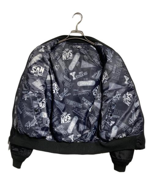 AVIREX（アヴィレックス）AVIREX (アヴィレックス) リバーシブルフライトジャケット ブラック サイズ:Mの古着・服飾アイテム