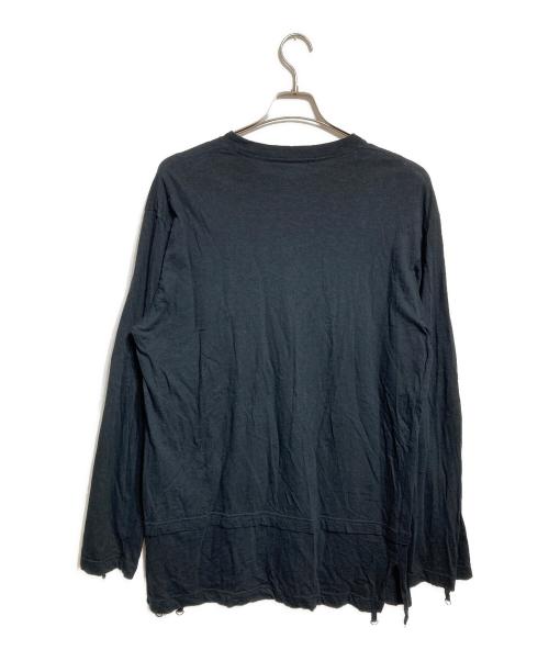 MOUNTAIN RESEARCH（マウンテンリサーチ）MOUNTAIN RESEARCH (マウンテンリサーチ) Muslin Shirt/モスリンシャツ ブラック サイズ:XLの古着・服飾アイテム