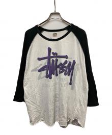stussy（ステューシー）の古着「00's ラグランカットソー」｜ホワイト