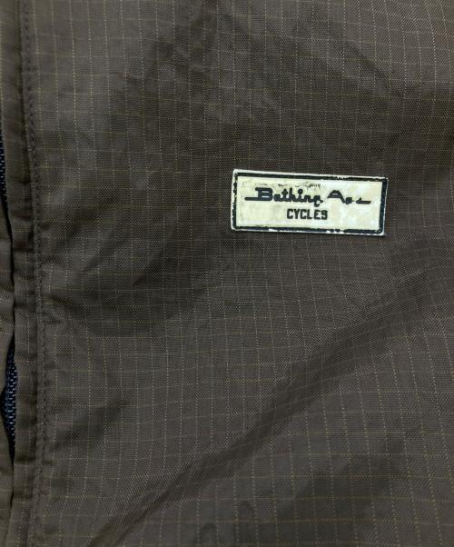A BATHING APE（アベイシングエイプ）A BATHING APE (アベイシングエイプ) 90's サイクリングジャケット ブラウン サイズ:XLの古着・服飾アイテム