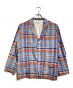 COMME des GARCONS SHIRTコムデギャルソンシャツ）の古着「3Bチェックジャケット/Checked jacket」｜マルチカラー