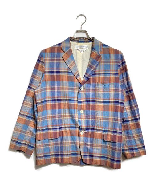 COMME des GARCONS SHIRT（コムデギャルソンシャツ）COMME des GARCONS SHIRT (コムデギャルソンシャツ) 3Bチェックジャケット/Checked jacket マルチカラー サイズ:Mの古着・服飾アイテム