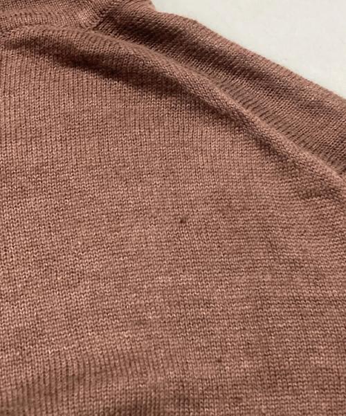 FILIPPO DE LAURENTIIS（フィリッポ・デ・ローレンティス）FILIPPO DE LAURENTIIS (フィリッポ・デ・ローレンティス) ニットポロシャツ/ Knit polo shirt ブラウン サイズ:46の古着・服飾アイテム