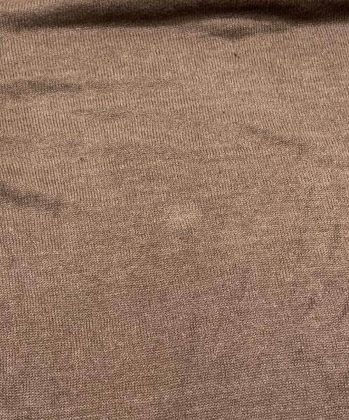 FILIPPO DE LAURENTIIS（フィリッポ・デ・ローレンティス）FILIPPO DE LAURENTIIS (フィリッポ・デ・ローレンティス) ニットポロシャツ/ Knit polo shirt ブラウン サイズ:46の古着・服飾アイテム