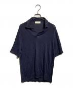 FILIPPO DE LAURENTIISフィリッポ・デ・ローレンティス）の古着「ポロシャツ/Polo shirt」｜ネイビー