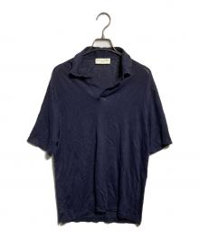 FILIPPO DE LAURENTIIS（フィリッポ・デ・ローレンティス）の古着「ポロシャツ/Polo shirt」｜ネイビー
