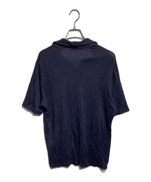 FILIPPO DE LAURENTIIS（フィリッポ・デ・ローレンティス）FILIPPO DE LAURENTIIS (フィリッポ・デ・ローレンティス) ポロシャツ/Polo shirt ネイビー サイズ:48の古着・服飾アイテム