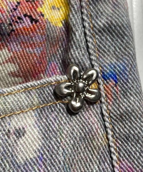 Desigual（デシグアル）Desigual (デシグアル) ワイドレッグデニムパンツ/Wide-leg denim pants マルチカラー サイズ:38の古着・服飾アイテム