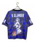 Hysteric Glamour (ヒステリックグラマー) GUITAR GIRL 84 フットボールシャツ/Football shirt ブルー サイズ:M：20000円