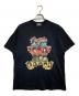 Hysteric Glamour（ヒステリックグラマー）の古着「FIRE RS BEAR Tシャツ/ファイアーローリングストーンズベア Tee」｜ブラック