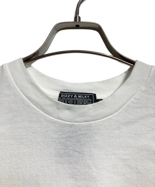 Hysteric Glamour（ヒステリックグラマー）Hysteric Glamour (ヒステリックグラマー) ROLLING STONES (ローリングストーンズ) FIRE RS BEAR Tシャツ/ファイアーローリングストーンズベア Tee ホワイト サイズ:XLの古着・服飾アイテム