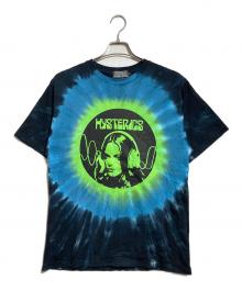 Hysteric Glamour（ヒステリックグラマー）の古着「AMPLIFIER WOMAN Tシャツ/アンプリファイア・ウーマン Tee」｜グリーン×ネイビー