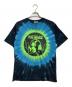 Hysteric Glamour（ヒステリックグラマー）の古着「AMPLIFIER WOMAN Tシャツ/アンプリファイア・ウーマン Tee」｜グリーン×ネイビー