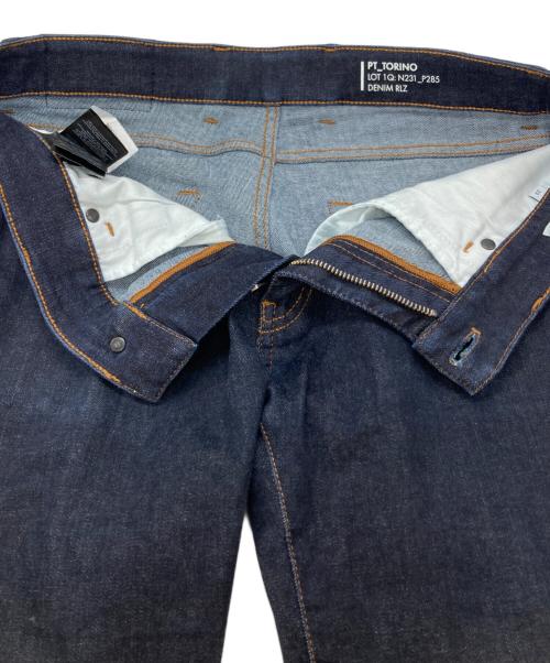 PT TORINO（ピーティートリノ）PT TORINO (ピーティートリノ) ROCKヴィンテージウォッシュブラックデニムパンツ/Rock Vintage-Wash Black Denim Pants インディゴ サイズ:81cm(W32)の古着・服飾アイテム