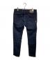 PT TORINO (ピーティートリノ) ROCKヴィンテージウォッシュブラックデニムパンツ/Rock Vintage-Wash Black Denim Pants インディゴ サイズ:81cm(W32)：7000円